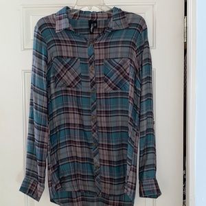 Multi color flannel